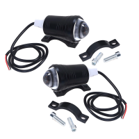 Комплект фар на мотоцикл LED U1 чёрный