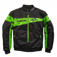 Мотокуртка Kawasaki черная