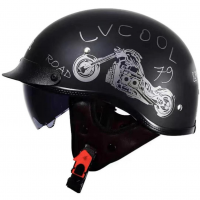 Каска LVCool черная матовая
