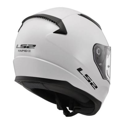 Мотошлем интеграл LS2 FF353 RAPID II SOLID белый
