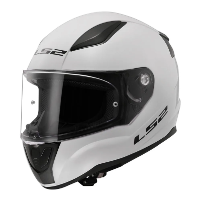 Мотошлем интеграл LS2 FF353 RAPID II SOLID белый
