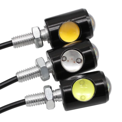 Поворотники LED белый свет черные
