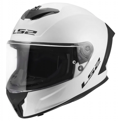 Мотошлем интеграл LS2 FF820 RAPID III SOLID белый 